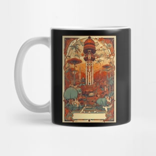 Vintage travel posters of Africa Mug